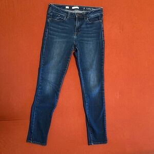 LC Lauren Conrad Deep Blue Skinny Jeans